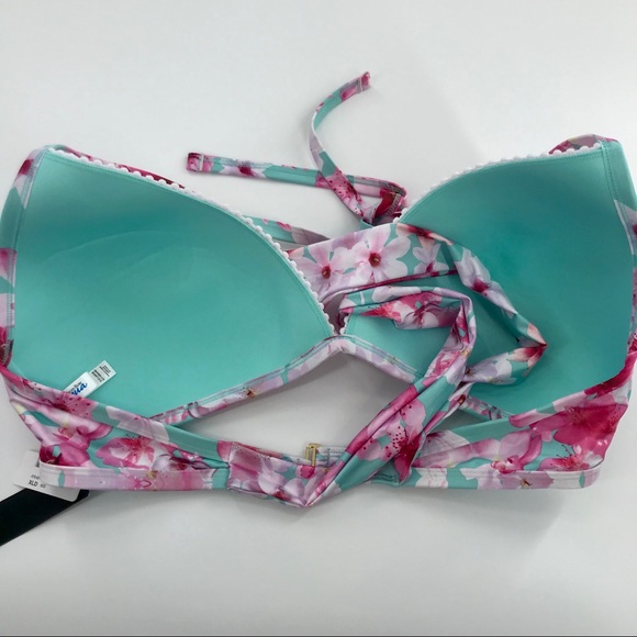 La Vie en Rose Bikini Top *NWT* Plus XL D-Cup - Picture 4 of 5